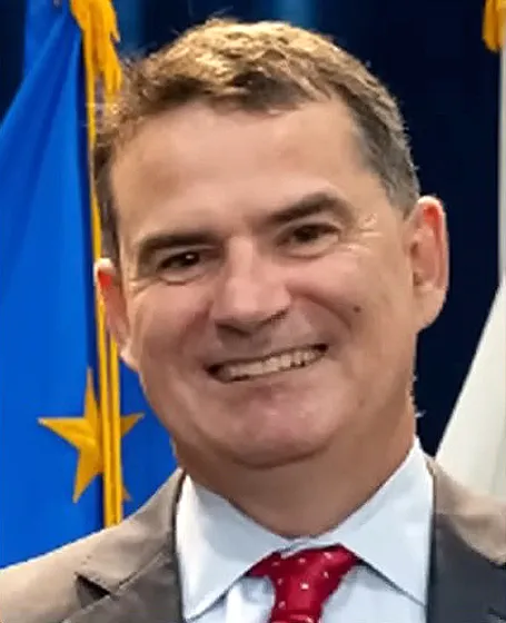 Headshot of Sean McCluskie, who is involved in the California political corruption case.