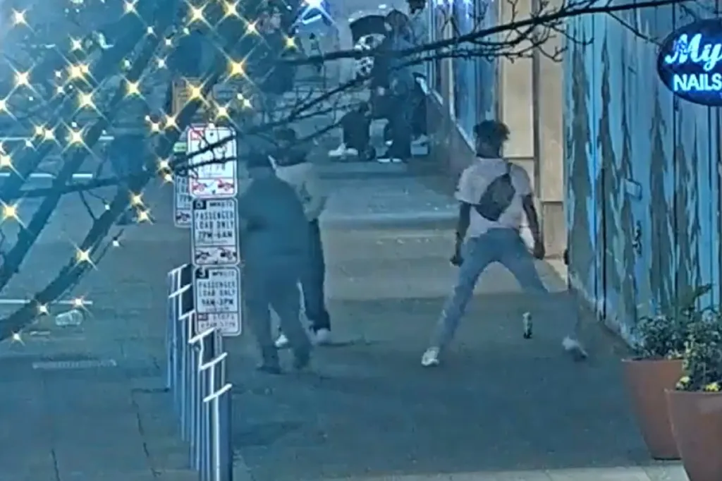 CCTV footage showing the beating of a 77-year-old man.