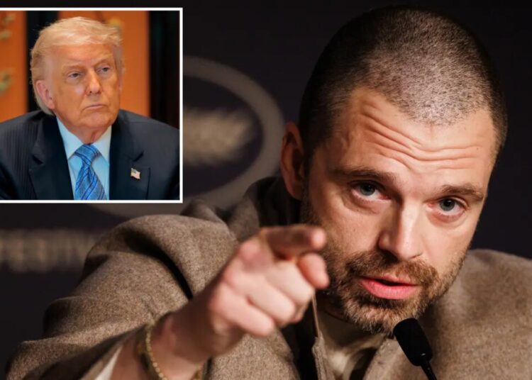 Sebastian Stan eviscerated for being ‘out of touch’ following anti-Trump meltdown at Cannes