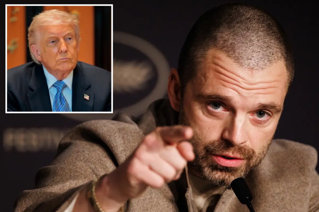 Sebastian Stan eviscerated for being ‘out of touch’ following anti-Trump meltdown at Cannes
