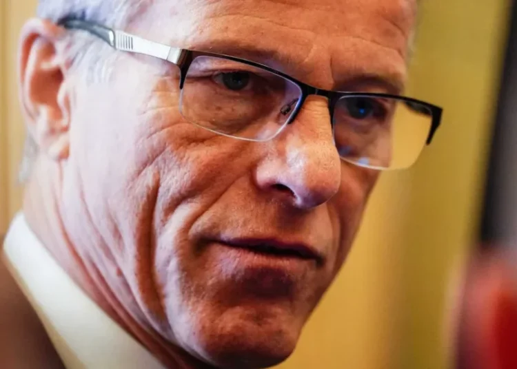 Trump jawboned Thune to fire Senate’s top rules referee over ballroom ruling: report
