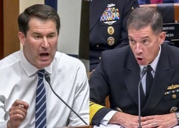 ‘Entirely inappropriate!’ General howls as Dem asks how many more will die for Trump