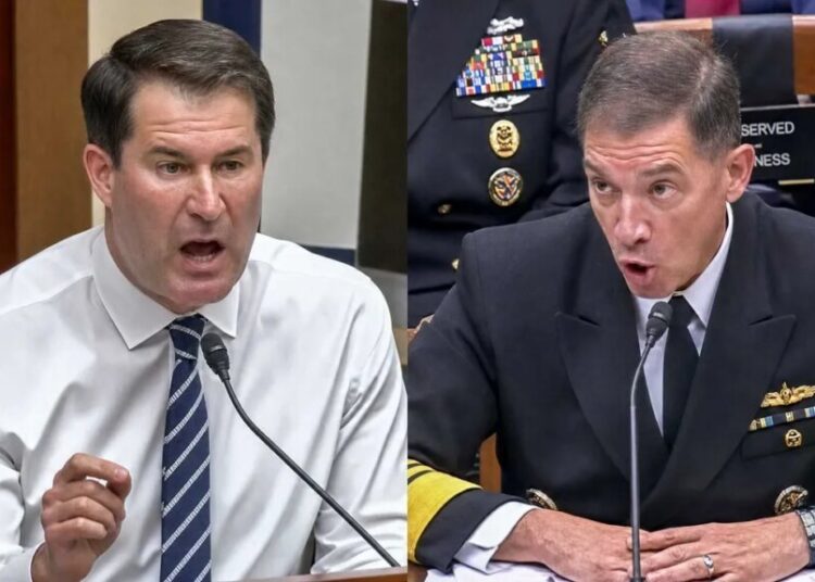‘Entirely inappropriate!’ General howls as Dem asks how many more will die for Trump