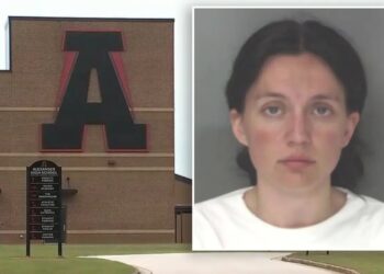 Georgia teacher, 25, accused of sexually assaulting high school student in classroom closet