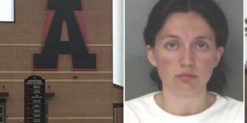 Georgia teacher, 25, accused of sexually assaulting high school student in classroom closet