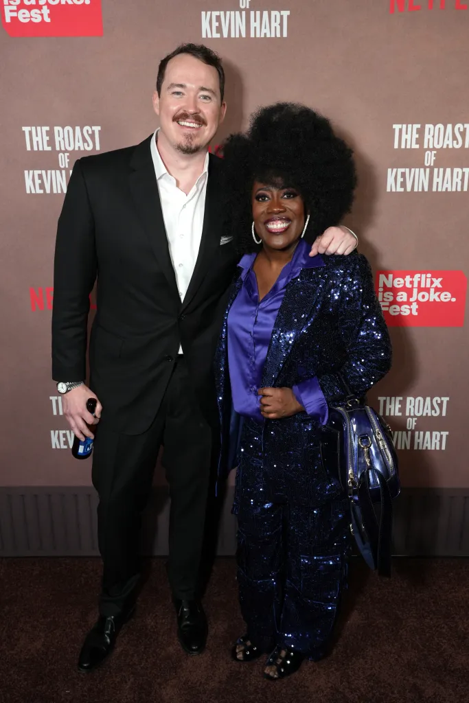 Shane Gillis and Sheryl Underwood at the Netflix Is A Joke Festival Presents: The Roast of Kevin Hart.