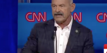 ‘I’m proud of it’: CA gov candidate touts ties to far-right Oath Keepers on debate stage
