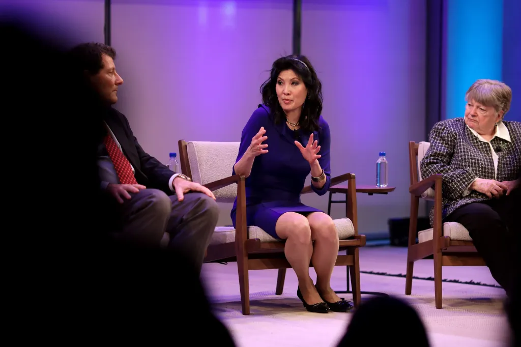 Sheryl WuDunn, the Pulitzer Prize-winning journalist and wife of New York Times columnist Nicholas Kristof, was recently named vice chair of Harvard’s Board of Overseers executive committee.