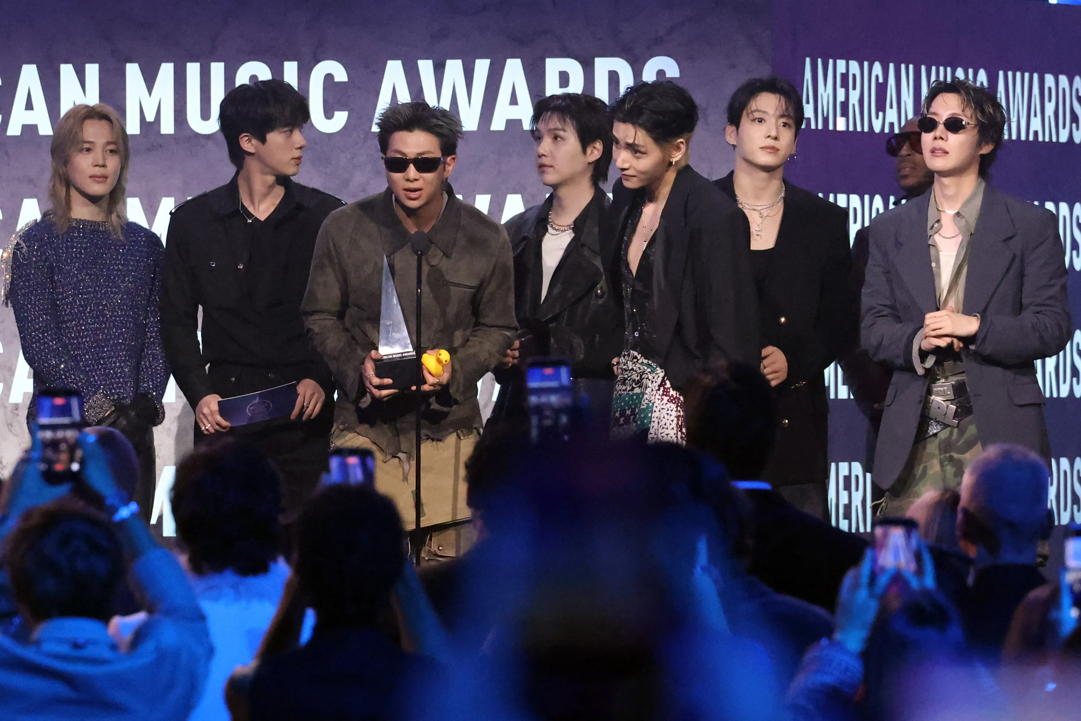 BTS at the 2026 American Music Awards