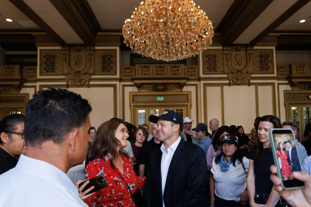 Spencer Pratt at a meet and greet event.