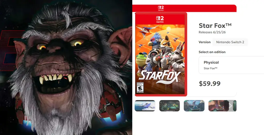 Star Fox Switch 2 Price