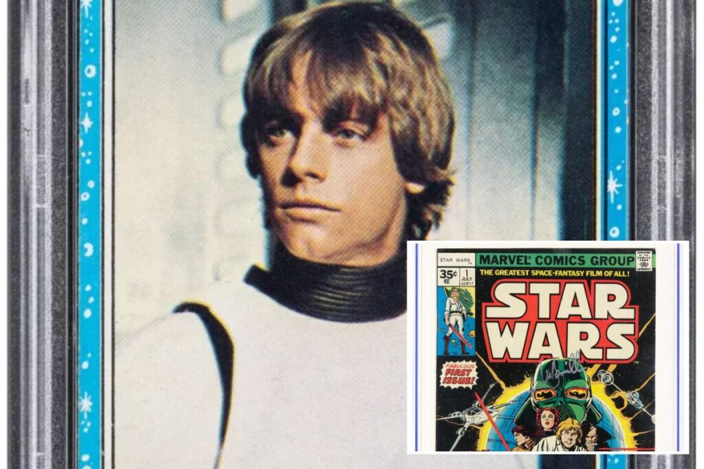 Luke Skywalker bubblegum card sells for over $730K
