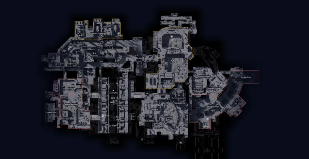 Stella Montis Map