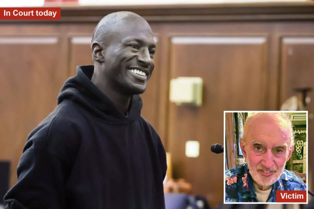 Killer smile: Subway shove suspect appears in court after allegedly killing retired teacher in NYC