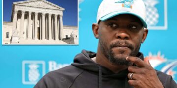 Supreme Court denies NFL’s bid to keep former Dolphins coach Brian Flores’ discrimination lawsuit from heading to court