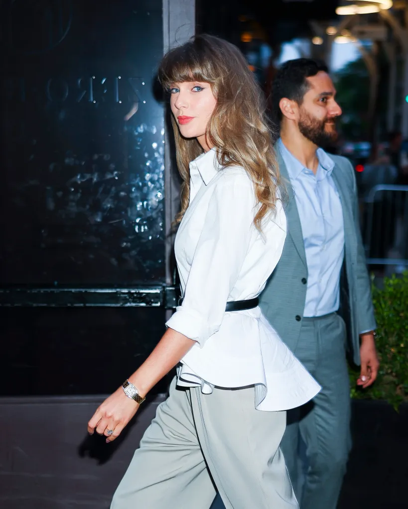 Taylor Swift walking in NoHo, New York City.
