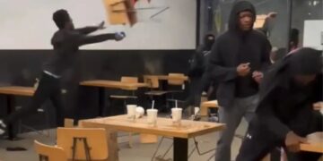 ‘Teen takeover’ devolves into wild brawl inside DC Chipotle — as feds promise to charge ignorant parents