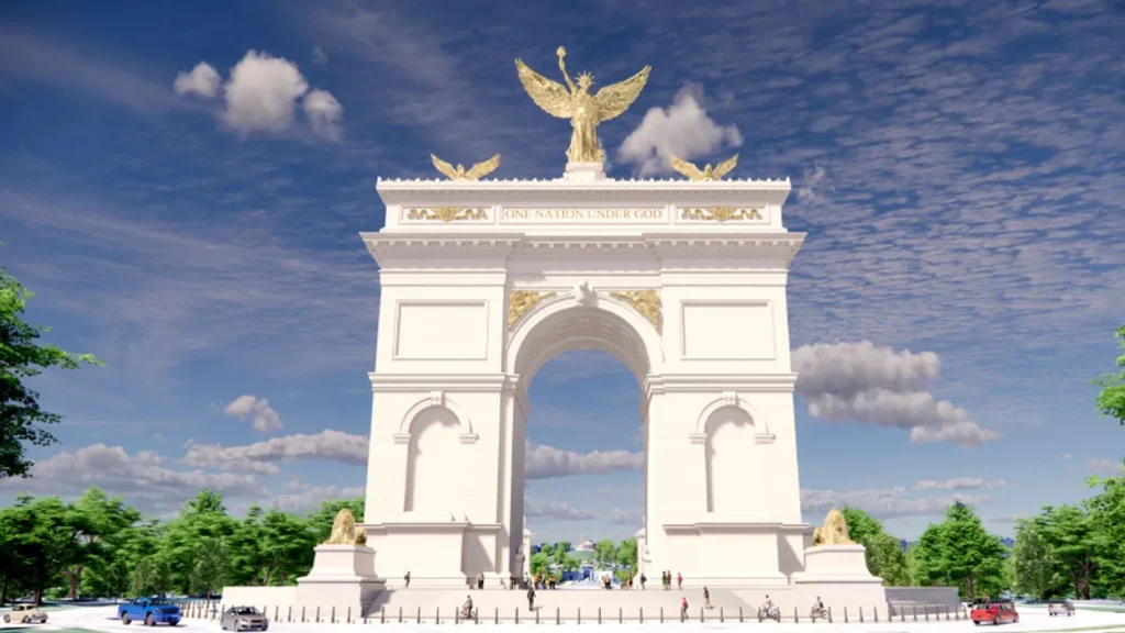 Trump plans to build massive arch without Congress’ approval using a century-old loophole