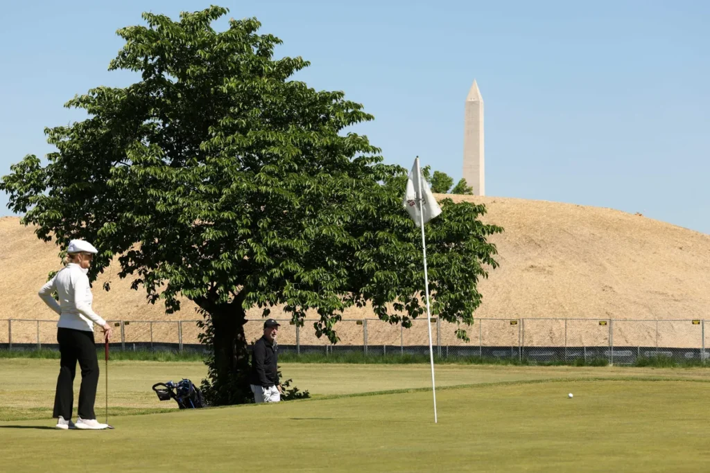 Trump admin caught dumping toxic East Wing debris at historic golf course: report