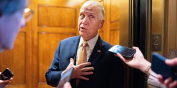 Inside Thom Tillis’ Playbook to Rein in Trump