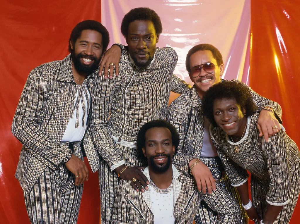 American soul group Commodores: Thomas McClary, Milan Williams, William King, Ronald La Pread, and Walter Orange.