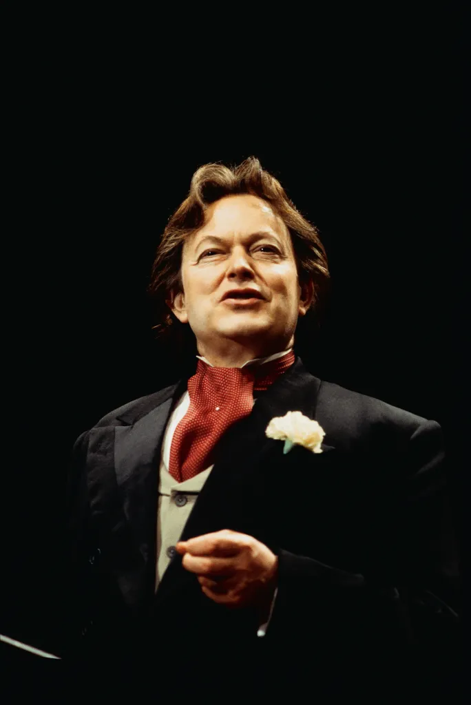 Michael Pennington performing in the play Gross Indecency.