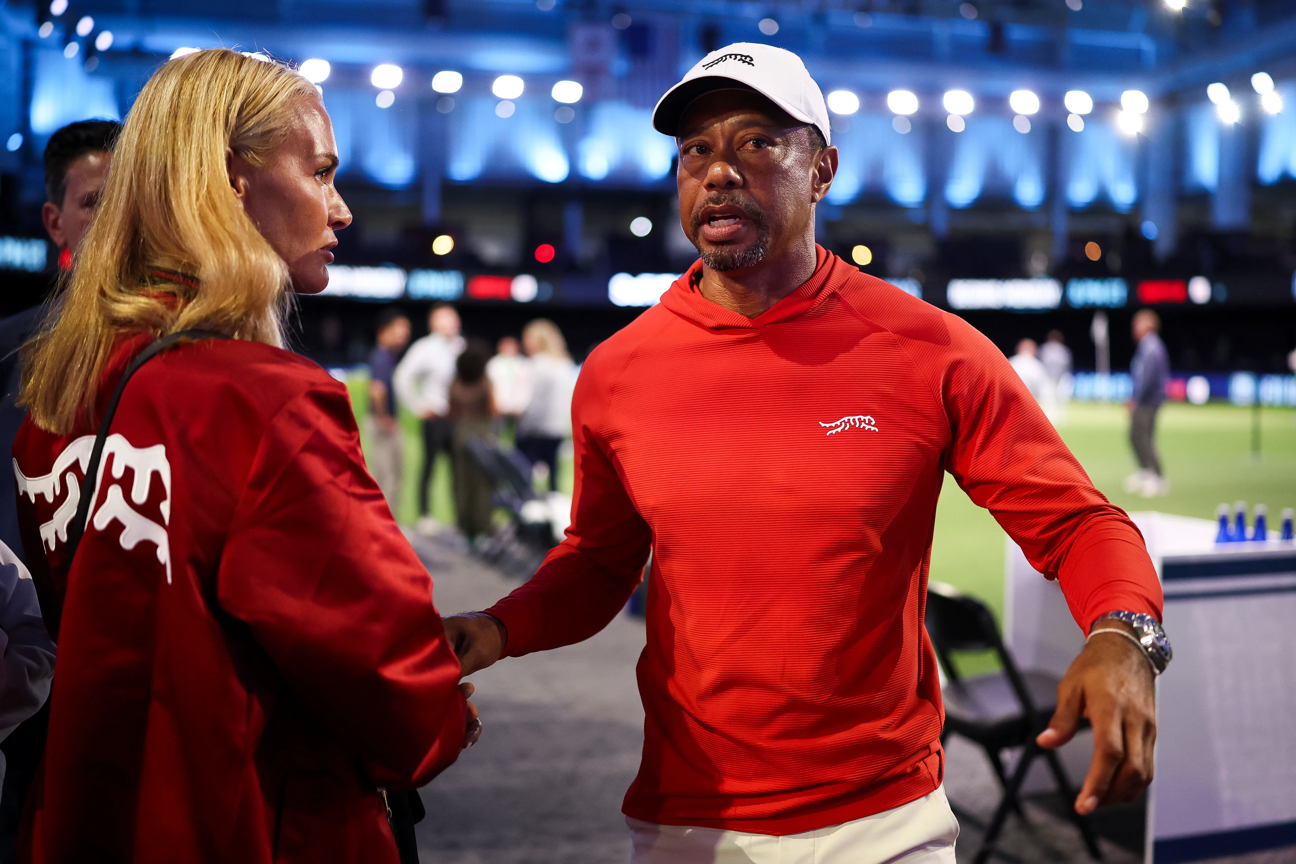 Vanessa Trump and Tiger Woods