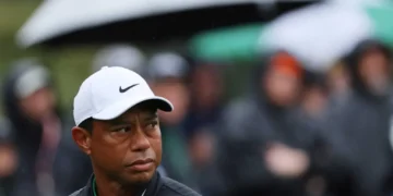 Tiger Woods speaks publicly for first time in months
