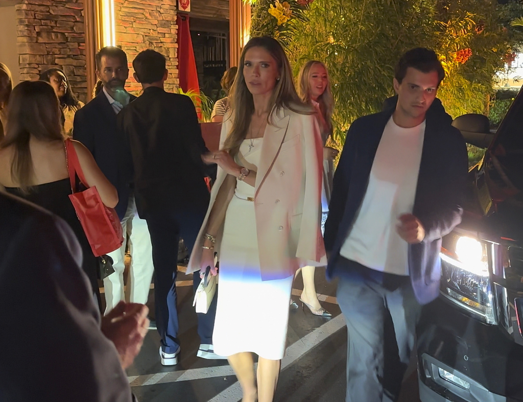 Vanessa Trump, Kai Trump, Donald Trump Jr. and Tiffany Trump celebrate Kai's high school graduation.