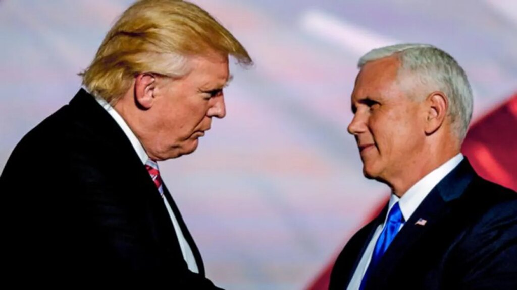 Mike Pence breaks with Trump over ‘deeply offensive’ and ‘bad idea’ for DOJ