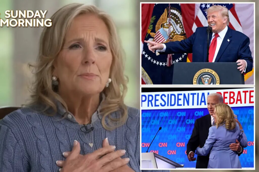 Trump mocks Jill Biden over claim she thought Joe had stroke during debate