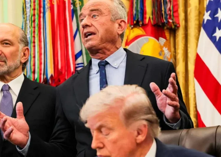 RFK Jr. gushes praise on Trump for working to increase young men’s ‘sperm count’