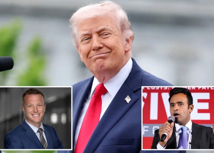 Trump-backed candidates take out GOP incumbents in Indiana, dominate Ohio primary in big night for president 
