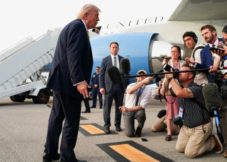 Trump rages at ‘human garbage’ Democrats fighting against his election scheme