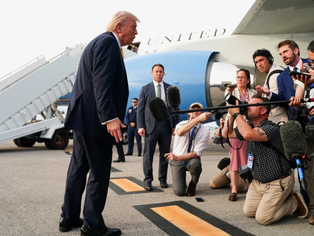 Trump rages at ‘human garbage’ Democrats fighting against his election scheme