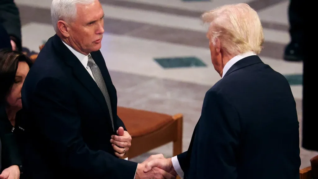 Former Vice President Mike Pence speaks candidly on his rupture with Trump