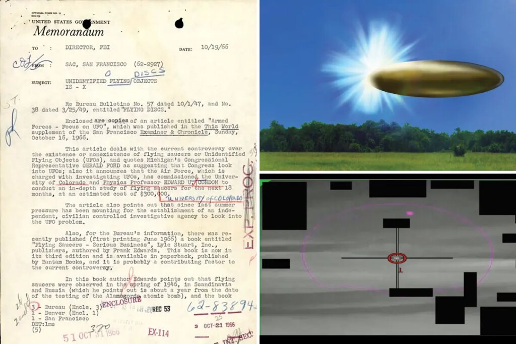 UFO witnesses reported seeing ‘four-foot-tall’ crewmen wearing space suits and helmets, files reveal
