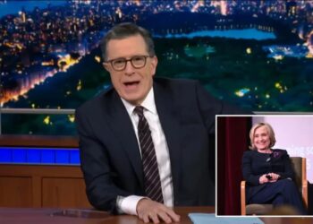 The Hillary Clinton graphic that never made it to ‘Late Show’ revealed as Stephen Colbert kicks off final week