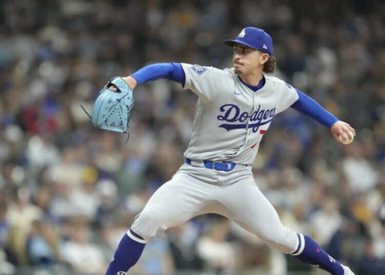 Dodgers can’t erase early deficit, fall to Brewers in series opener