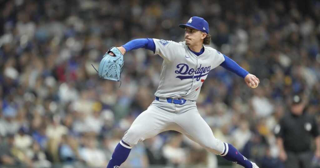 Dodgers can’t erase early deficit, fall to Brewers in series opener