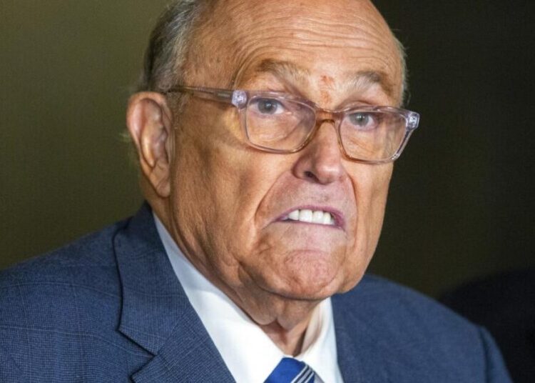 Rudy Giuliani hospitalized in critical condition