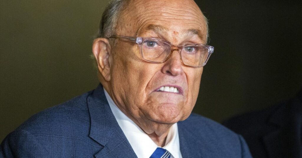 Rudy Giuliani hospitalized in critical condition
