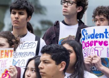 Double the vote. Students push for increased power on UC Regents board