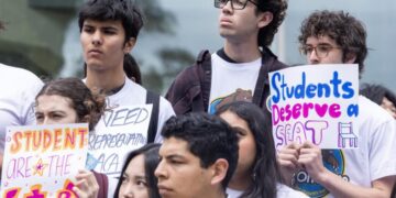 Double the vote. Students push for increased power on UC Regents board