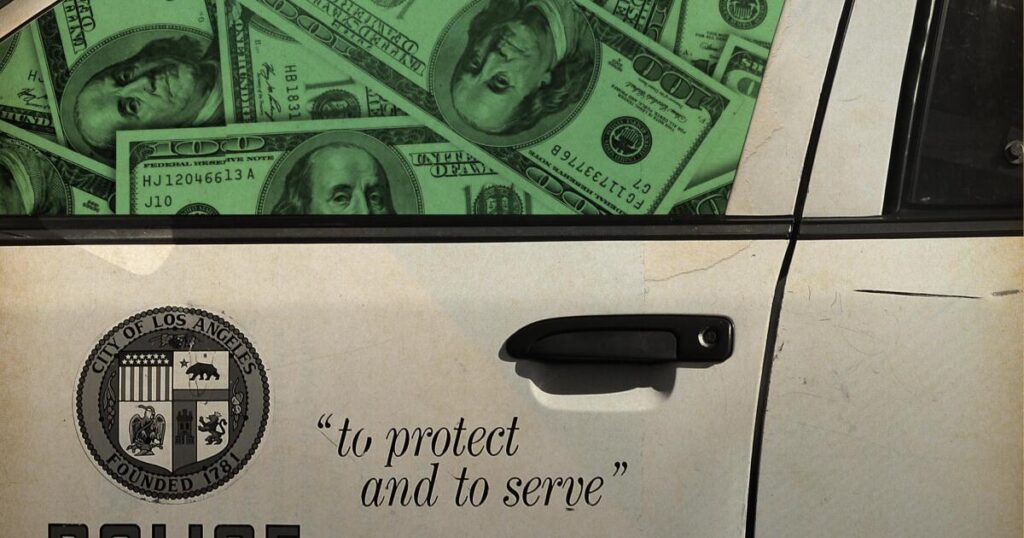 How private money helps bankroll the LAPD and gives boosters access to top officials