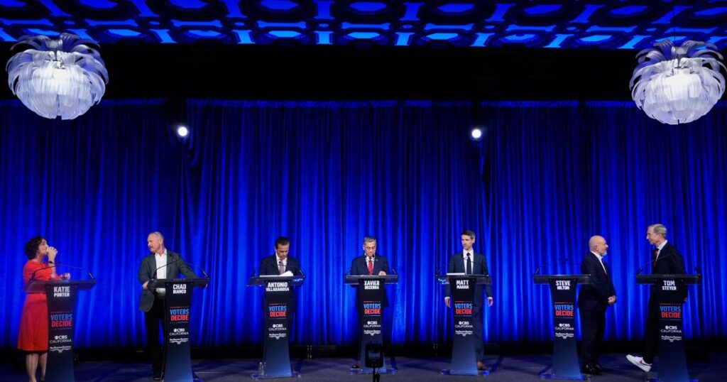 Who won and who lost in Thursday night’s California gubernatorial debate? Our columnists weigh in
