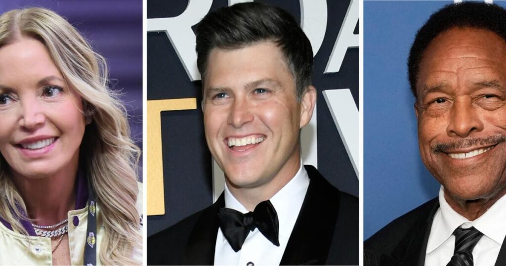 What do Jeanie Buss, Colin Jost and Dave Winfield have in common? A stake in L.A. mayor’s race