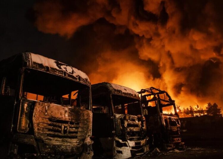 Toxic fumes from Tehran oil fires affected an area the size of Italy