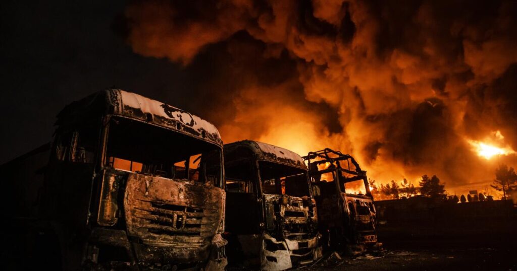 Toxic fumes from Tehran oil fires affected an area the size of Italy