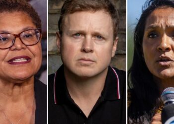 Bass, Raman and Pratt square off on Palisades fire, police hiring in bruising mayoral debate